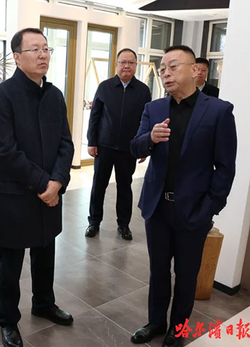 于洪濤到呼蘭區(qū)、雙城區(qū)調研